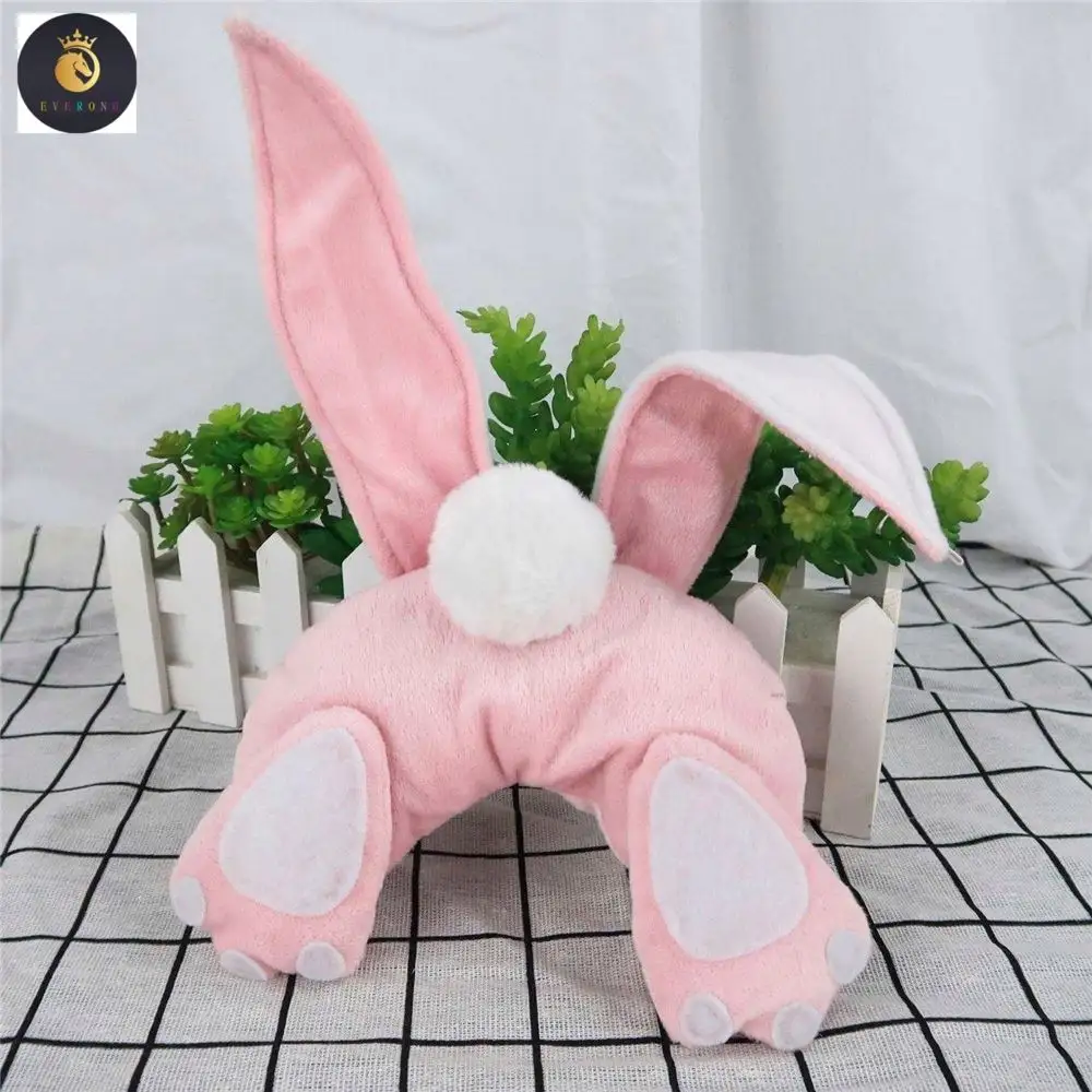 Giocattolo di peluche 2022 artigianato per bambini animali coniglio articoli felici costumi vestito coniglietto di pasqua