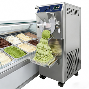 25L tank Commerciële IJsmachines Enkelvoudige smaak Batch Freezer IJsmachine Staande Gelato-machine - Product Image 1