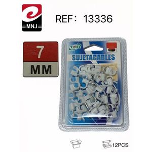 Conduit en plastique de 7 mm pour la gestion des câbles et les accessoires - Product Image 1