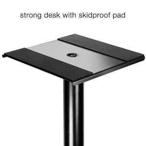 Support de moniteur de studio en acier lourd Yinyu 90 cm avec coussinets anti-vibrations <span class=keywords><strong>pour</strong></span> <span class=keywords><strong>enceintes</strong></span> bibliothèque - Product Image 2