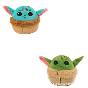 Peluche <span class=keywords><strong>Yoda</strong></span> bébé avocat personnalisée en gros, <span class=keywords><strong>jouet</strong></span> en peluche réversible à double face avec expressions pour enfants, jouets de dessin animé - Product Image 2