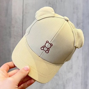 Chapeau pour bébé Printemps Automne <span class=keywords><strong>Casquette</strong></span> de baseball polyvalente Chapeau de soleil fin pour enfants Garçons Filles Été 100% coton 6 panneaux 48-50cm Sans couture - Product Image 1