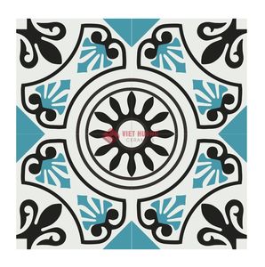 Baldosa de Cemento Encaustico con Diseño Hexagonal Geométrico 200x230mm, Patrón de Ilusión 3D, Baldosa de Hormigón para Pared, Exportación B2B de Comercio Electrónico - Product Image 1