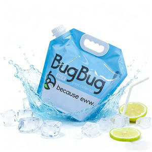 Bolsa Doypack Personalizada de Grado Alimenticio de 5L 10L para Envasado de Líquido <span class=keywords><strong>Adblue</strong></span>, Bolsa de Agua Portátil para Exteriores con Asa, Plástico PE - Product Image 1