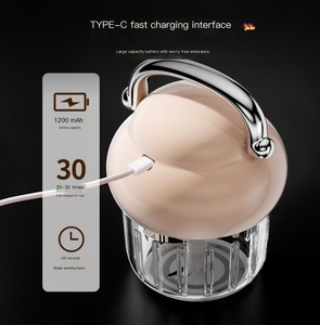 Hot Selling 2025 Electric Garlic Chopper Onion Cutter Usb Charging <b>Kitchen</b> Gadgets <b>Helper</b> Usa Home <b>Kitchen</b> Accessories - Product Image 3