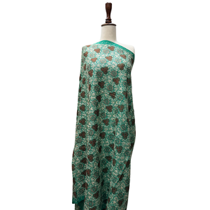 Floral All Over Embroidery <b>Shawls</b> Women Elegant Decorative <b>Wraps</b> Premium Fabric Private Label OEM Manufacturer - Product Image 4