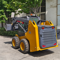 Livraison gratuite chargeurs diesel Chine Mini chenilles coulissantes Skidsteer chargeuses sur pneus avant haute qualité chargeuse compacte
