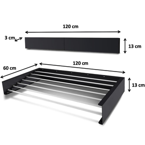 Space-Saving Laundry <strong>Rack</strong> Multi-functional Laundry <strong>Drying</strong> <strong>Rack</strong> <strong>Foldable</strong> <strong>Clothes</strong> <strong>Drying</strong> <strong>Rack</strong> - Product Image 4