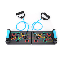 Tabla Ergonómica para Flexiones, Equipo Compacto para Ejercicios en Interiores, Tabla para Flexiones con Múltiples Ángulos, Tabla de Fitness para Activación Muscular