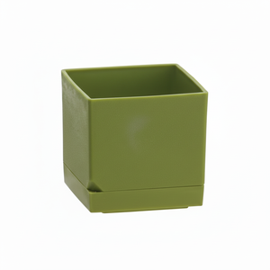 Set di vasi per piante Mini Cube verdi per vasi e fioriere - Product Image 1