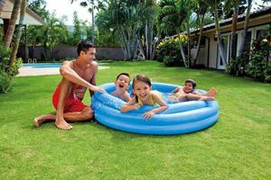 Inflable Cristal Azul Bebé Interior Exterior <span class=keywords><strong>Intex</strong></span> Piscina Parque infantil piscina - Product Image 5