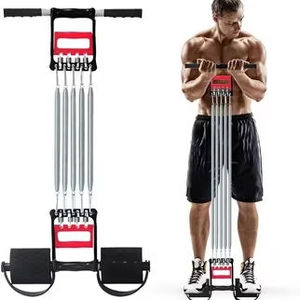 Équipement de fitness multifonctionnel - Bande d'exercice de fitness pour le renforcement des bras avec pédale pour les pieds - Product Image 2