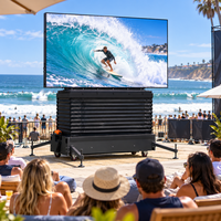 Écran publicitaire extérieur sur pied, signalétique numérique LED pour la publicité commerciale