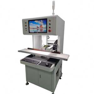 เครื่องติดฉลากแบบแบนอัตโนมัติความแม่นยำสูงด้วยระบบ CCD สำหรับตรวจสอบตำแหน่ง ใช้กับแฟลชไดรฟ์ USB และชิ้นส่วนอิเล็กทรอนิกส์ - Product Image 3