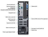 PC Desktop Barebone SFF OptiPlex 7070 Generasi ke-9 Bersih Tanpa Goresan Grade A Teruji Fungsional Beroperasi