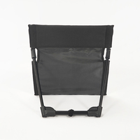 Tapis de plage inclinable tapis de plage léger avec dossier sac de transport assemblage en une étape chaise de tapis de plage pliable