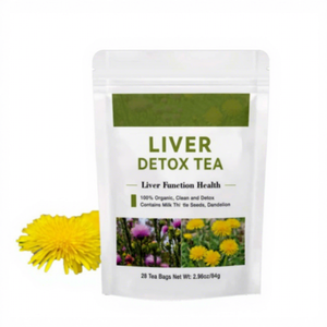Травяной чай для детоксикации печени, очищающий и улучшающий внешний вид, на основе растительных экстрактов - Product Image 1