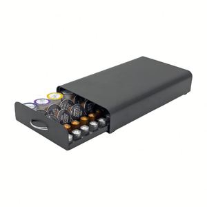 Support de rangement pour dosettes de café, capacité de 40 à 60 pièces, compatible avec les capsules K Cup Vertuo Dolce Gusto et Nespresso - Product Image 1