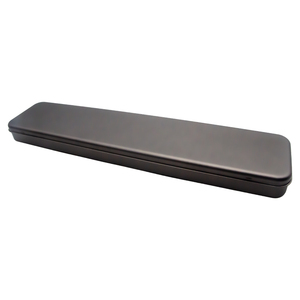 Recycled Food Safety Grade Rectangle Food Gift Metal Packaging Storage Aluminum Box