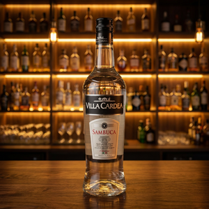 Liqueur d'anisette italienne de haute qualité Sambuca Villa Cardea 38% d'alcool Blanc 0,70 L - 6 bouteilles par boîte - Product Image 2