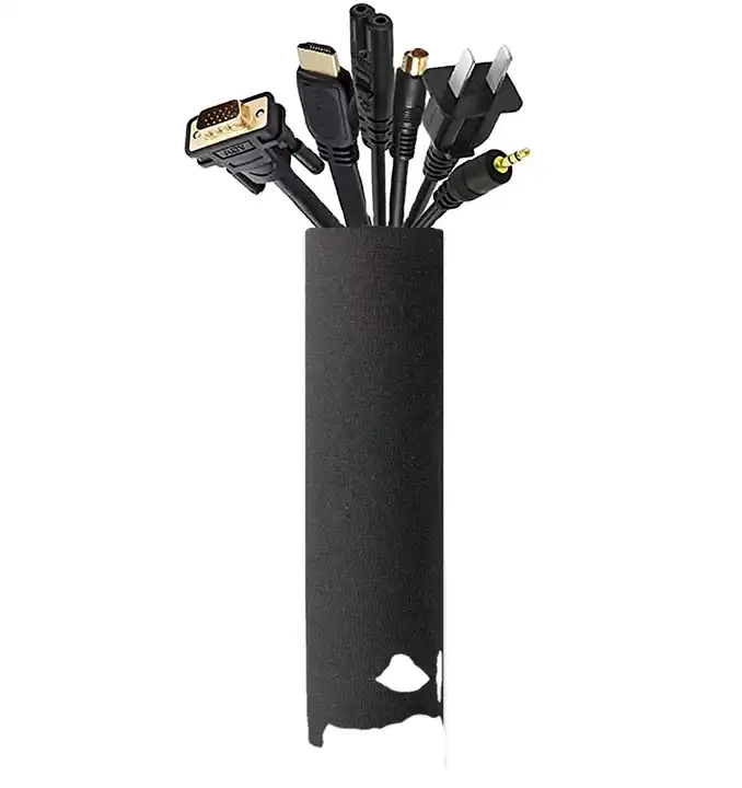 Cable Concealer On-Wall Cord Cover Raceway Kit