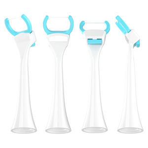 IPX7 su geçirmez şarj edilebilir elektrikli diş pensesinde etkili Oral Indentermal diş plak için ipi fırça kafaları değiştirin - Product Image 3