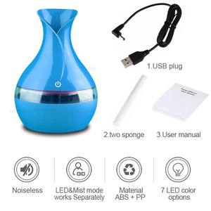 Diffuseur d'arômes Skybo violet, humidificateur USB silencieux 30 dB pour la maison, le salon, avec minuterie 2-8 heures - Product Image 4