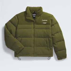 Chaqueta acolchada de invierno de talla grande para mujer, <span class=keywords><strong>abrigo</strong></span> de plumón de algodón con cara de prendas de vestir del Norte con logotipo personalizado de alta calidad - Product Image 5