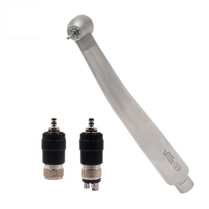 Pièce à <span class=keywords><strong>main</strong></span> dentaire à turbine à air à 2/4 trous, à raccord rapide, haute vitesse, avec tête de couple, instrument dentaire, fabrication chinoise - Product Image 4