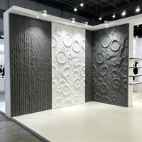 Panel de Pared de Piedra de PU Ligero e Impermeable, Revestimiento de Piedra Artificial de Poliuretano 3D para Decoración de Hoteles y Villas