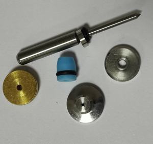 Pieza de repuesto de chorro de agua <span class=keywords><strong>KMT</strong></span>, kit de válvula neumática HP, conjunto de sello de vástago de asiento de válvula con anillo de respaldo y junta tórica para herramienta de chorro de agua <span class=keywords><strong>KMT</strong></span> - Product Image 5