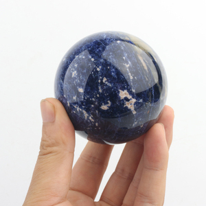 Natural <b>Crystal</b> <b>Ball</b> Sphere Blue Sodalite <b>Crystal</b> Spheres for Healing - Product Image 5