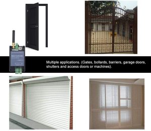 جهاز فتح البوابة عن بعد بتقنية GSM، مفتاح تحكم ذكي لفتح الأبواب عن بعد، جهاز استقبال لاسلكي للتحكم في الوصول عبر المكالمات المجانية بترددات 850/900/1800/1900 ميجاهرتز - Product Image 3