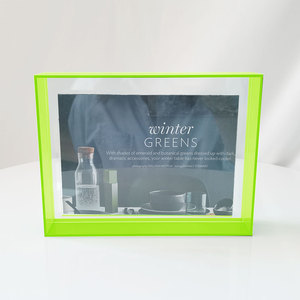 Khung Ảnh Acrylic Pha Lê Neon Bán Sỉ Khung Ảnh Ghép Trang Trí Nhà Cửa Khung Ảnh Từ Tính Lucite 4X6 - Product Image 4