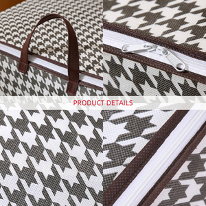 Kleideraufbewahrung Faltbare Deckenaufbewahrungstaschen Aufbewahrungsbehälter zur Organisation von Schlafzimmer-Kleiderschrank Kleidung Bettdecken - Product Image 2