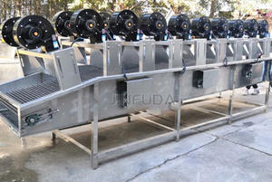 เครื่องล้างมันฝรั่งอุปกรณ์ล้างผักแบบฟองระบบสั่นไฟฟ้าเครื่องทำความสะอาดหัวหอม - Product Image 4