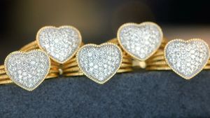 Bague Cœur Gravée Personnalisée Xinfly pour Maman - Commande en Gros avec Coffret Cadeau Gratuit - Fournisseur en Gros - Product Image 5