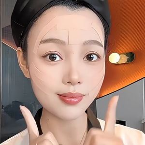 เทปยกกระชับใบหน้า LoLoskinny เทปปรับรูปหน้าวีเชฟ แผ่นยกกระชับกรอบหน้า เทปลดริ้วรอยแบบใส เทปลดเหนียง - Product Image 3