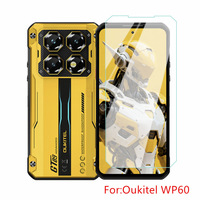 Pelindung Layar Kaca Tempered Premium Transparan Jernih 2.5D 0.3mm untuk Oukitel WP60 5G C17 Plus WP56 WP500 Ultra WP62