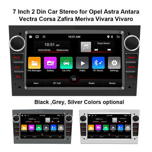 Autoradio 2 Din 7 pouces avec GPS, lecteur de musique et vidéo pour <span class=keywords><strong>Opel</strong></span> Astra Antara Vectra Corsa <span class=keywords><strong>Zafira</strong></span> Meriva Vivara Vivaro Carplay - Product Image 2