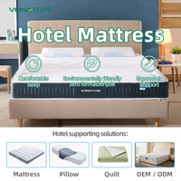 Matelas POE Vonature très vendu pour mobilier de chambre, orthopédique, rafraîchissant, respirant, doux pour la peau, taille personnalisée, logo OEM ODM