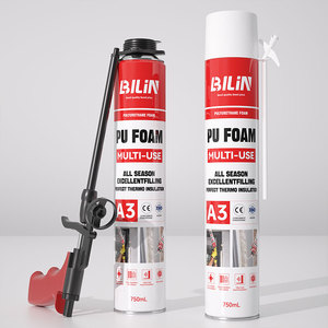 Mousse <span class=keywords><strong>polyuréthane</strong></span> expansive en spray, scellant isolant monocomposant pour la construction, le travail du bois et l'emballage - Product Image 2