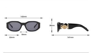Hot Selling Fashionable Trendy Full Rim <b>Square</b> Retro Luxury UV400 <b>Sunglasses</b> for Unisex Beach Travel - Product Image 6