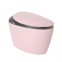 Vente en gros OEM/ODM de WC intelligent moderne avec bidet intégré, siège chauffant et double chasse d'eau