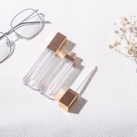 Fournisseur direct d'usine - Tubes à gloss carrés en ABS vides de 7 ml, emballages cosmétiques portables rechargeables, impression de logo en option