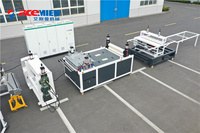 Fabricants de feuille de toit en pvc upvc faisant la machine | Machine d'extrudeuse de feuilles de toiture de profil d'onde trapézoïdale UPvc