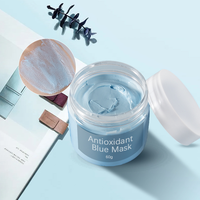 Nettoyant pour le visage purifiant et hydratant de marque privée et masque pour le visage contre l'acné Masque d'argile nettoyant pour les pores en profondeur