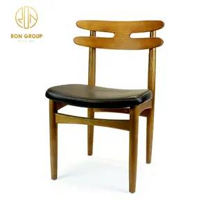Лидер продаж, оптовая продажа, современная мебель для ресторана, стулья в простом стиле из массива дерева