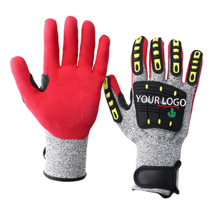 <span class=keywords><strong>Gants</strong></span> de protection anti-impact TPR HPPE, <span class=keywords><strong>gants</strong></span> résistants aux coupures avec revêtement en nitrile sable - Product Image 2