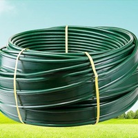 Bordure de jardin JNZ Green Garden en rouleau, flexible, en PE/PVC, écologique, pour pelouse, parterre de fleurs, clôture, bordure paysagère multi-usages pour jardin.